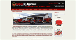 Desktop Screenshot of cortlandfire.com